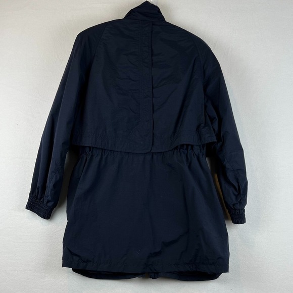 Gallery Rain Coat Trench Coat Lightweight Spring Fall Jacket L - Picture 3 of 10